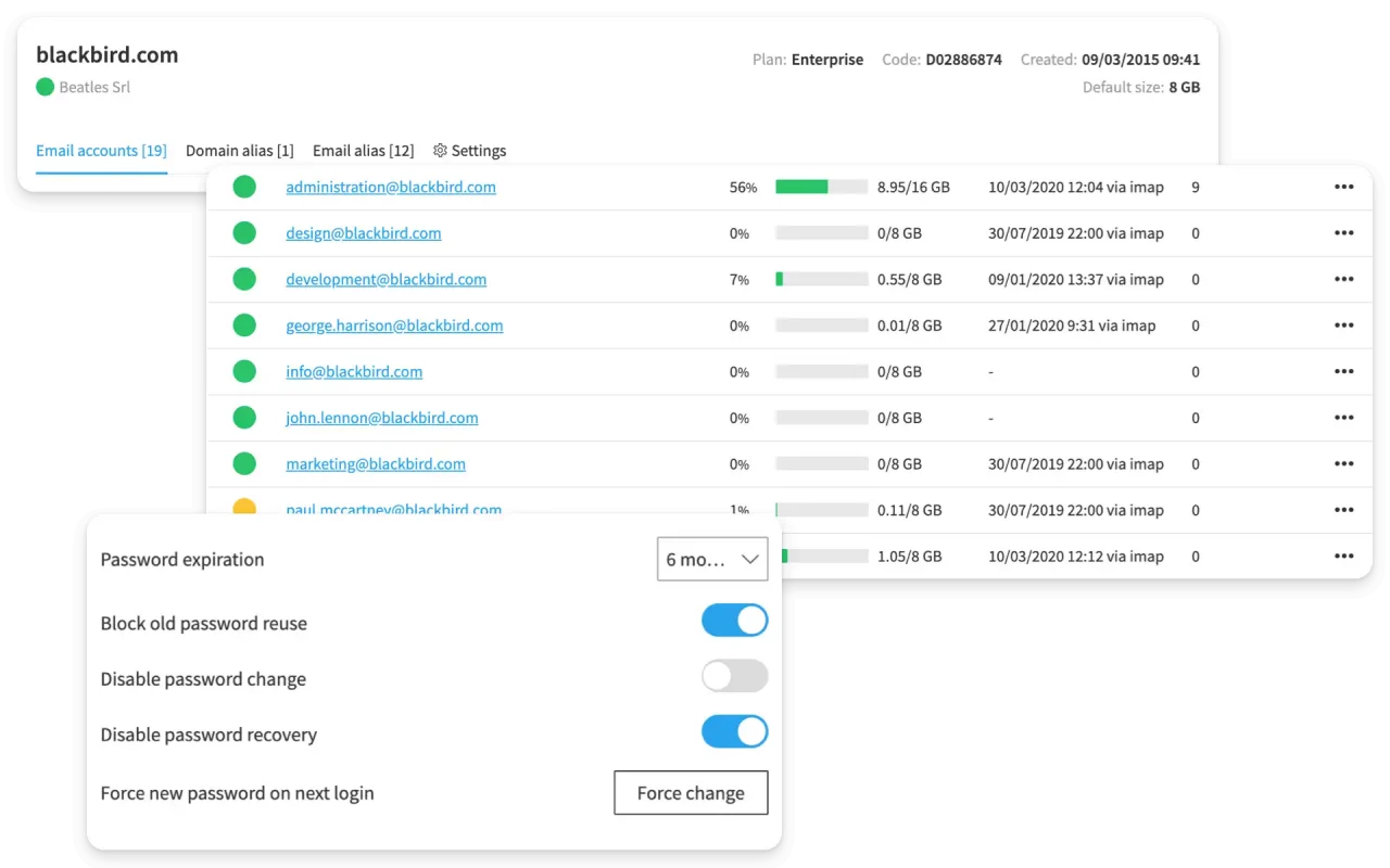 Console de gestion centralisée